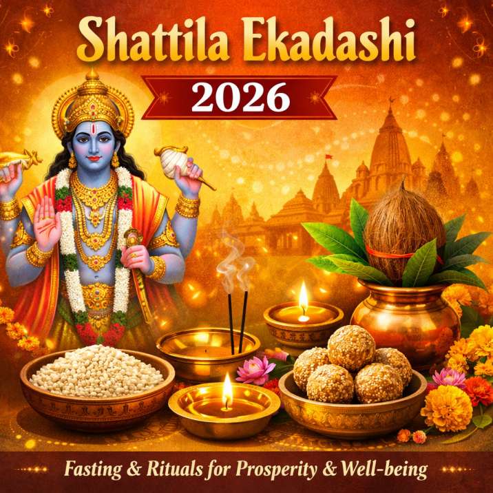 Shattila Ekadashi 2026: Date, Puja Vidhi & Planetary Benefits