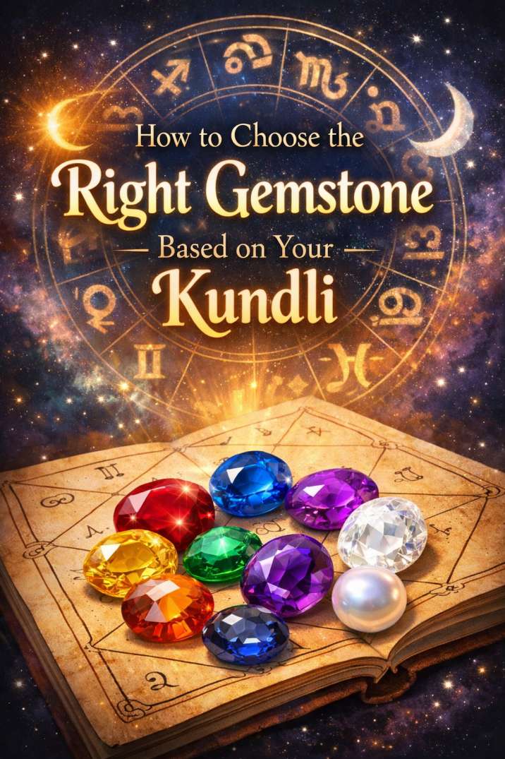 How to Choose the Right Gemstone Based on Your Kundli