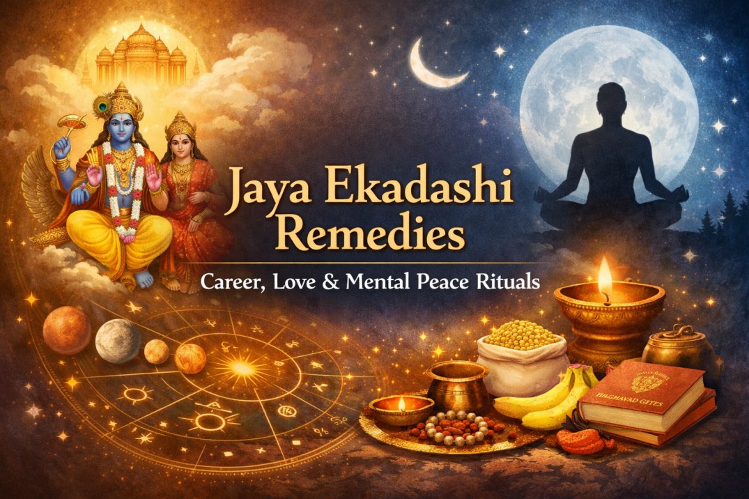 Jaya Ekadashi Remedies: Career, Love & Mental Peace Rituals
