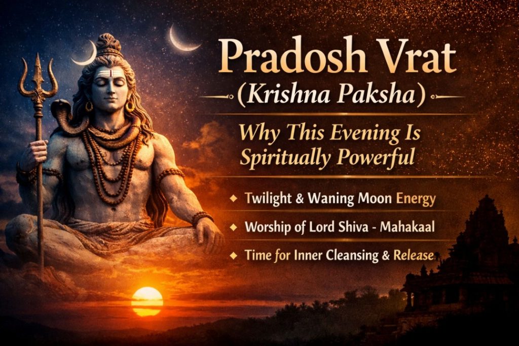 Pradosh Vrat (Krishna Paksha): Why This Evening Is Spiritually Powerful
