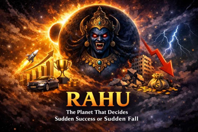 Rahu: The Planet That Decides Sudden Success or Sudden Fall