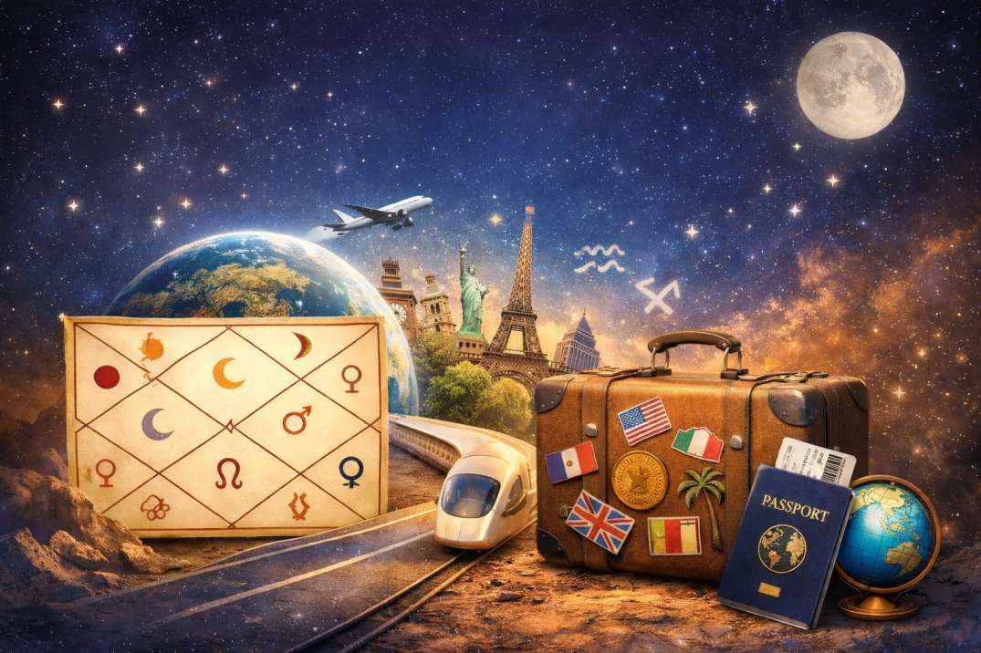 Signs in Kundli That Indicate Foreign Connection