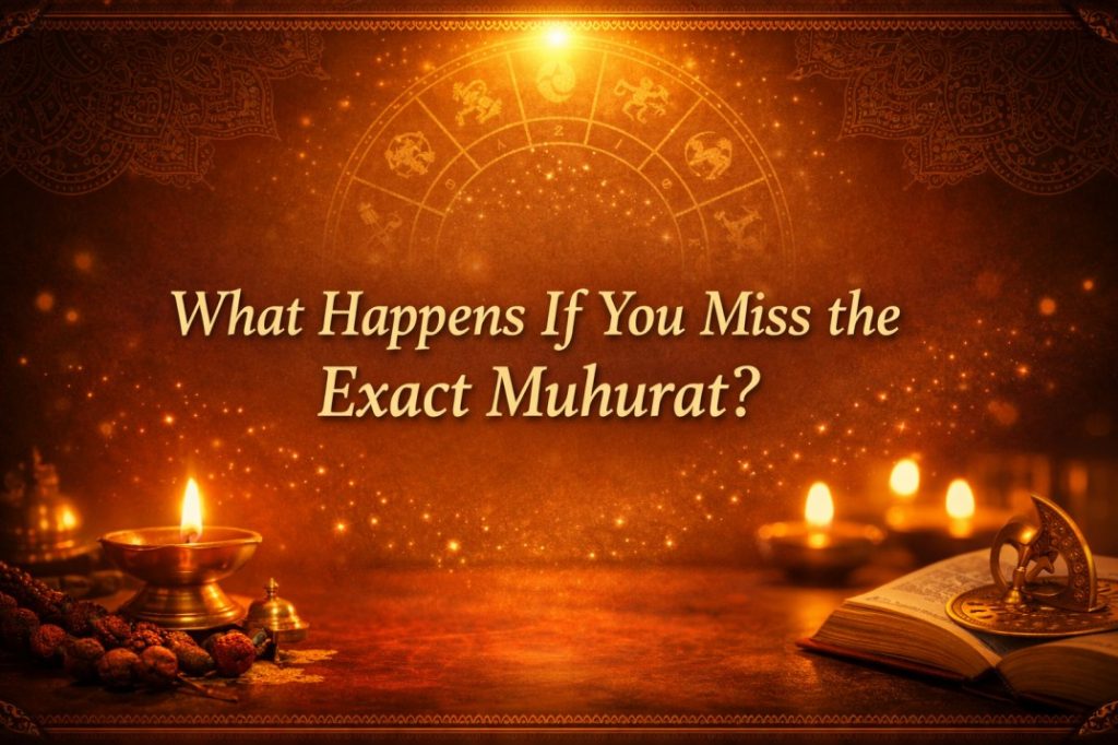 What Happens If You Miss the Exact Muhurat?