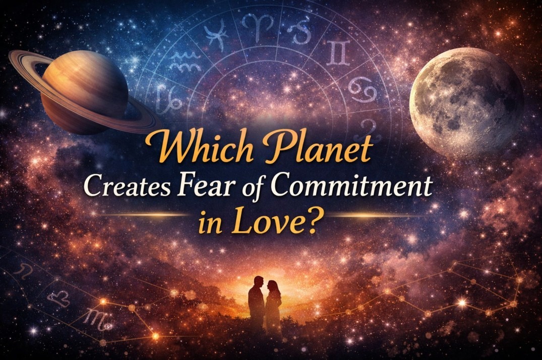 Which Planet Creates Fear of Commitment in Love?