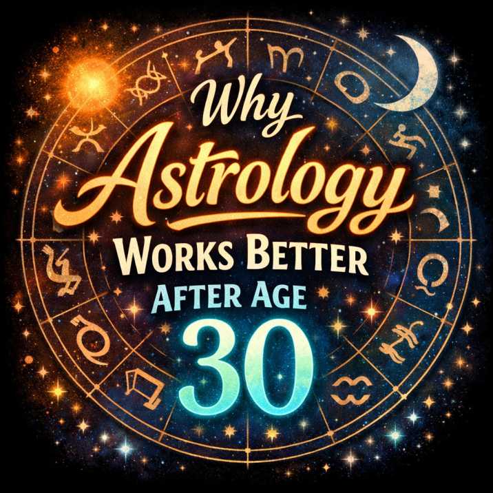 Why Astrology Works Better After Age 30: A Vedic Perspective