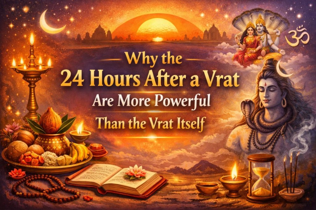 Why the 24 Hours After a Vrat Are More Powerful Than the Vrat Itself