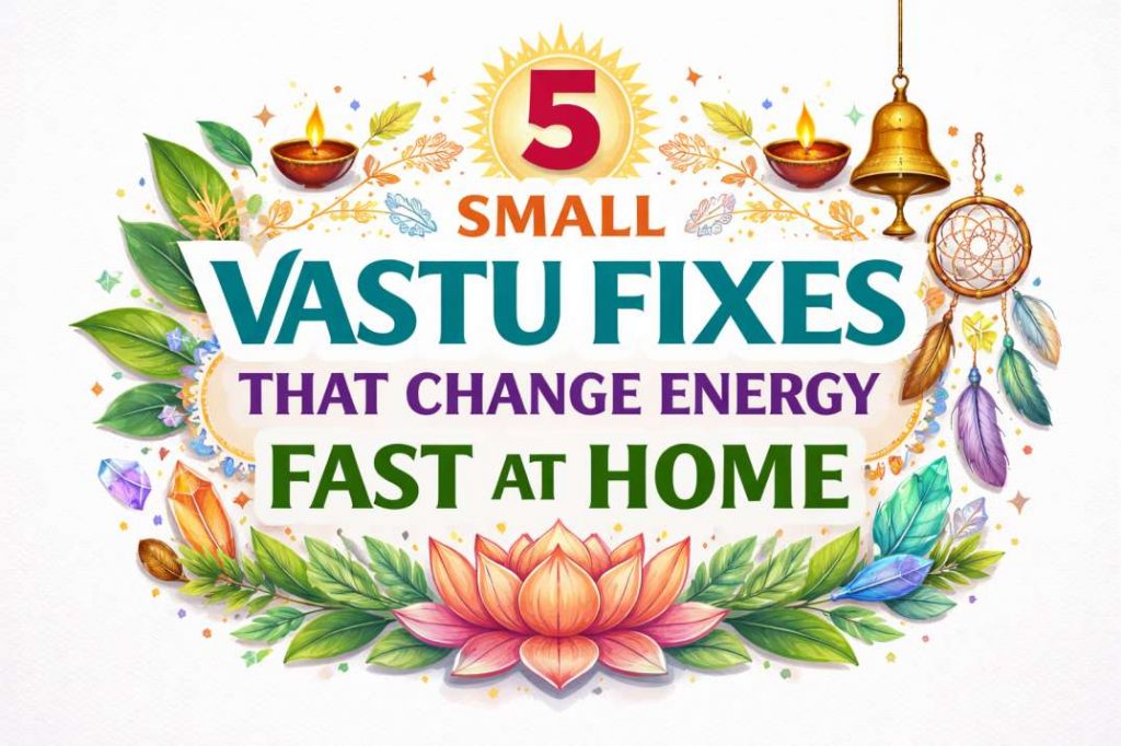 5 Small Vastu Fixes