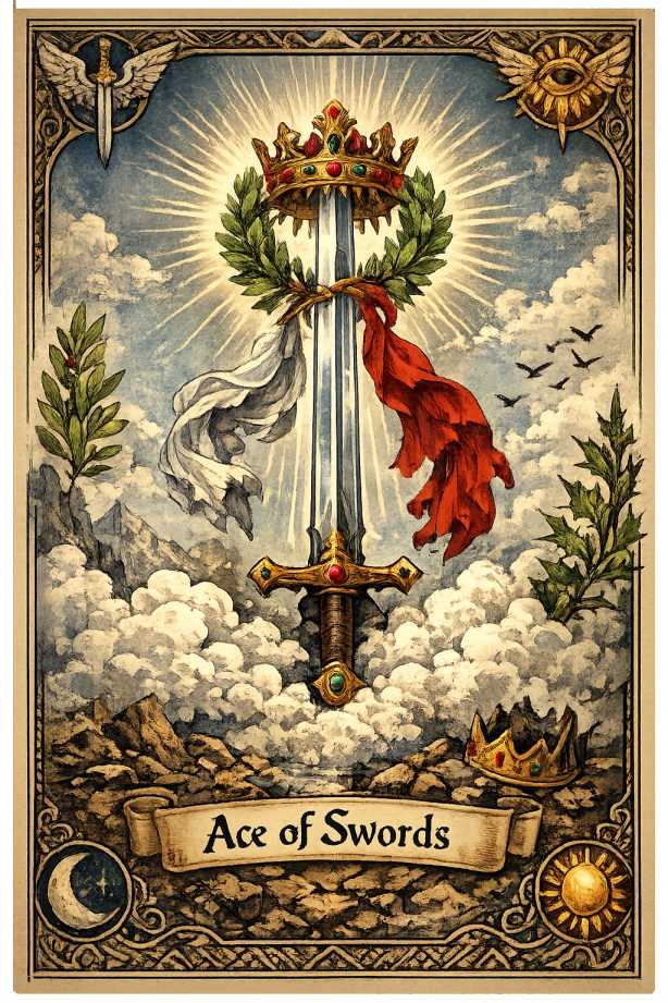 Ace Of Swords Tarot Meaning Truth Clarity Decisions JyotishGram
